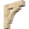 Ekena Millwork Merced Block Rough Sawn Bracket, Douglas Fir, 6"W x 30"D x 30"H BKT06X30X30MRC05RDF - alternate 1